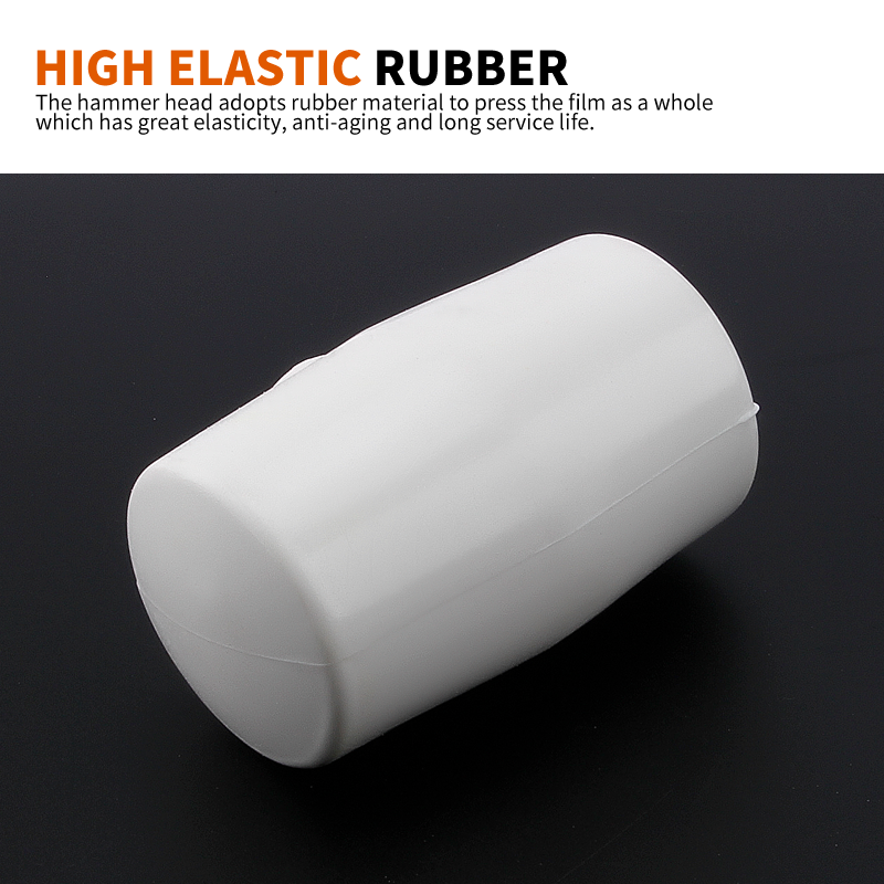 Tunge 1 stk hvid gummihammer keramiske fliser plastlim installation hamre 55mm 60mm 70mm diameter med skridsikkert håndtag