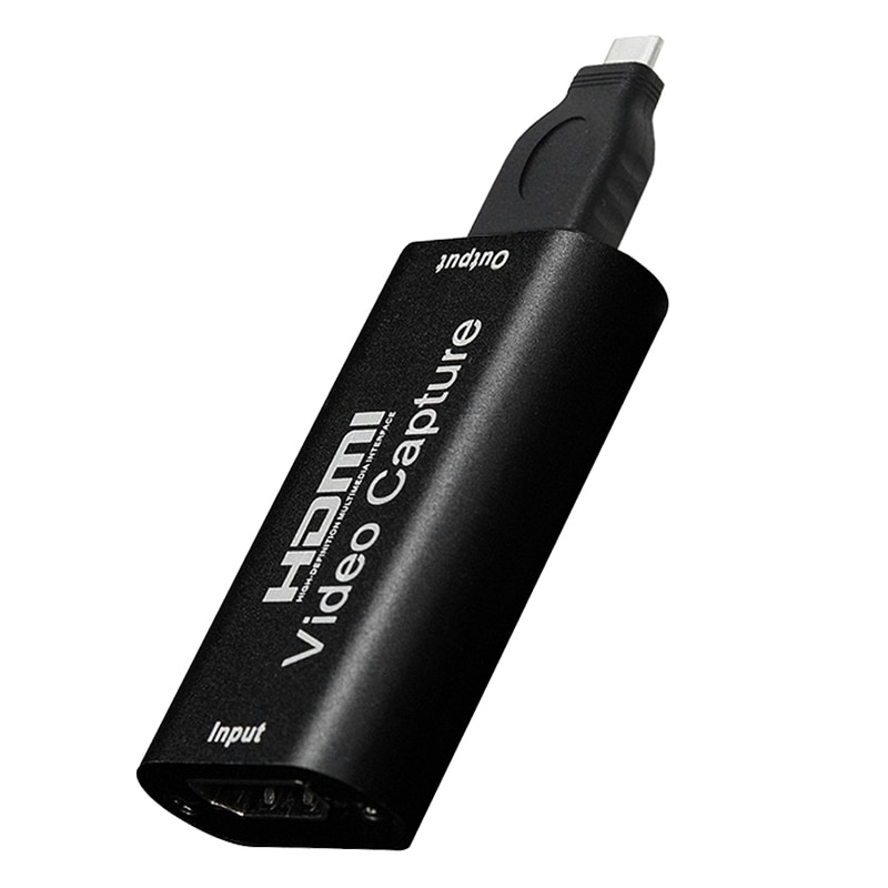 Hdmi til usb 2.0 videooptagelseskort 1080p optager mobiltelefon computer direkte forbindelse