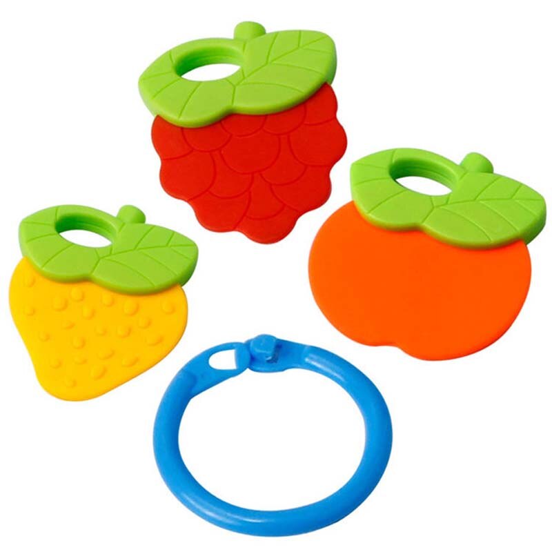 Fruit Cartoon Baby Silicone Gum Voor Kinderen Meer dan 3 Maanden Baby Dental Lijm Kinderen Molars