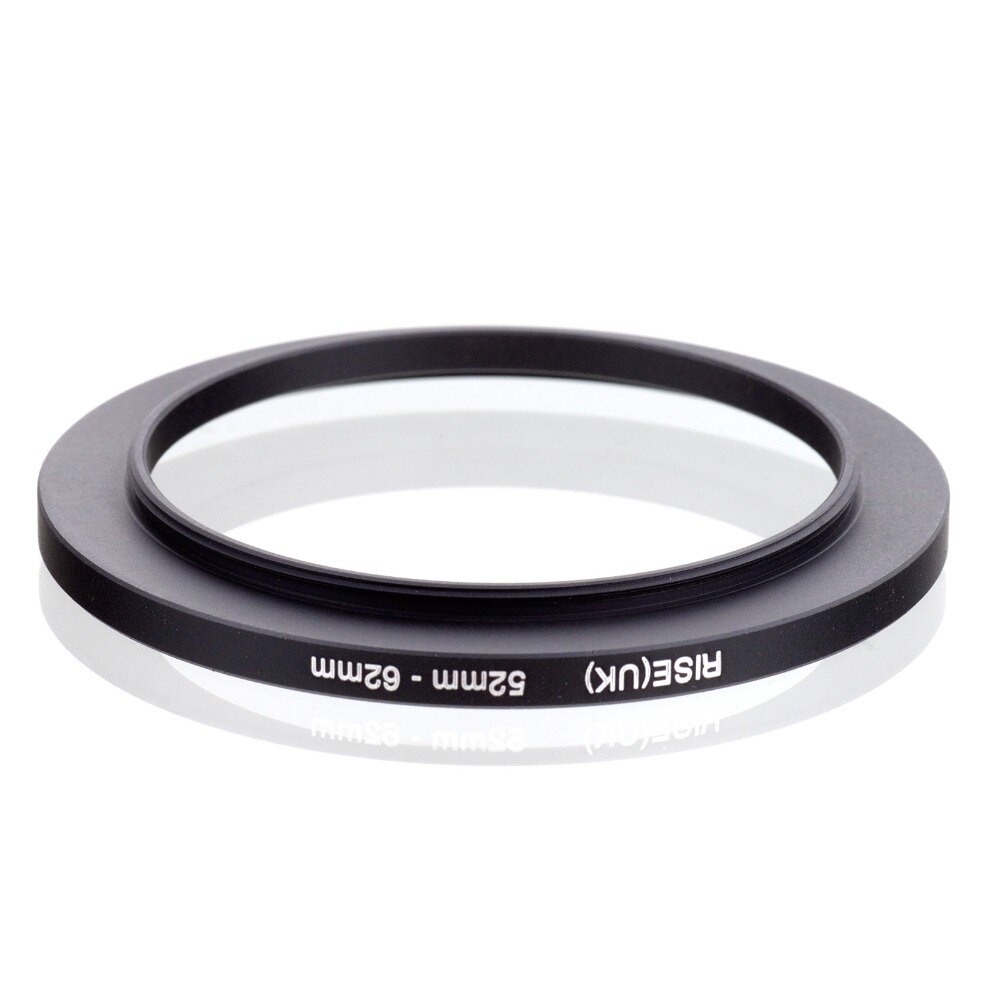 original RISE(UK) 52mm-62mm 52-62mm 52 to 62 Step Up Ring Filter Adapter black