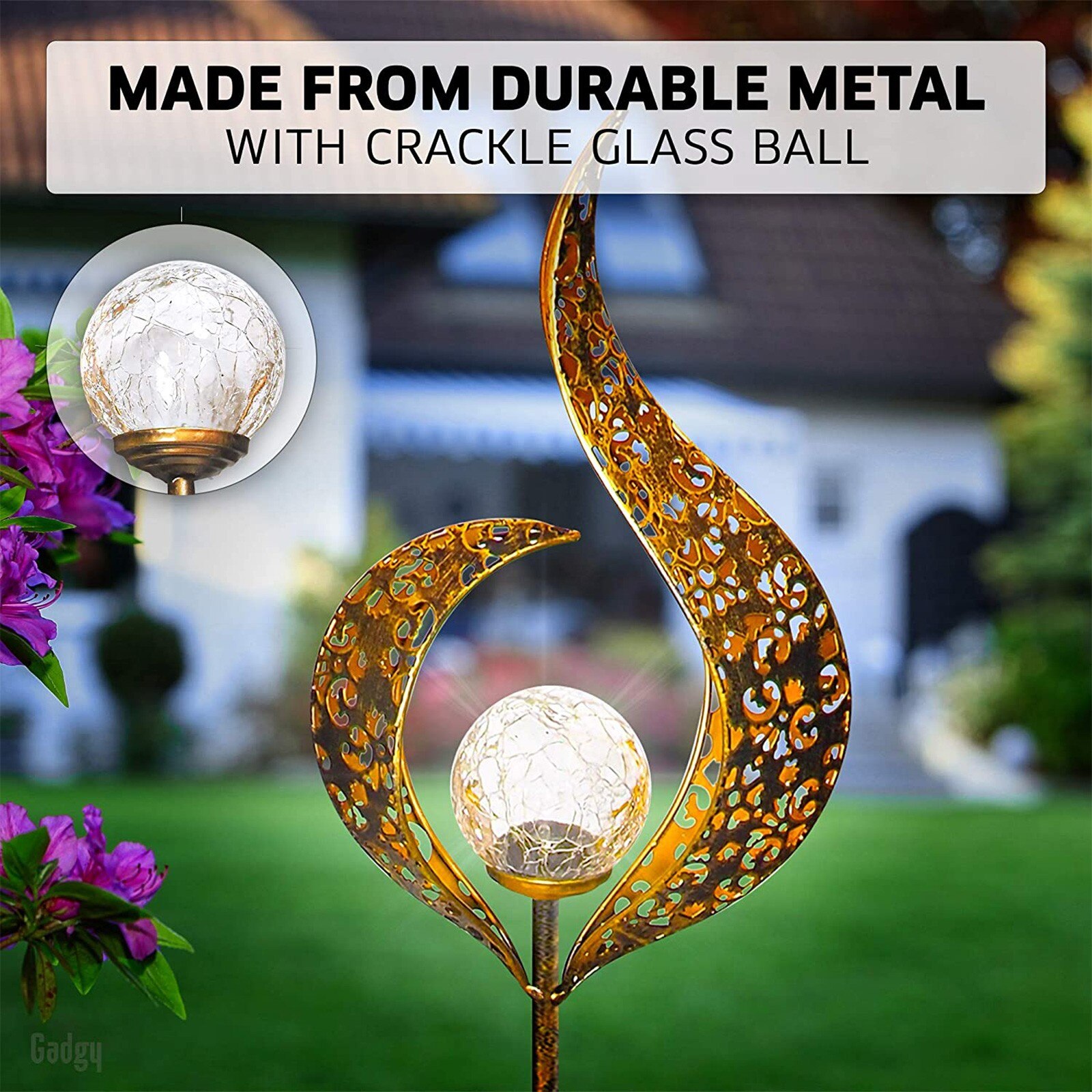Led Solar Light Zon Maan Led Tuin Licht Vlam Effect Lamp Waterdichte Outdoor Verlichting Landschap Solar Decoratieve Licht