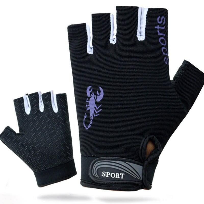 Fishing Gloves Half Finger Men Women's Summer Sports Fishing Training Gloves Non Slip Sunscreen Breathable Fingerless Mittens: Green