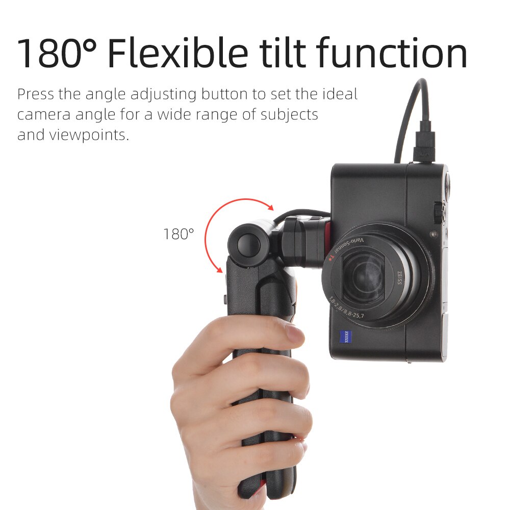 Handheld selfie tripod multi-function shooting remote control Camera Grip for Sony ZV1 a6000 a6100 a6400 a7III a7RIII a7RIV