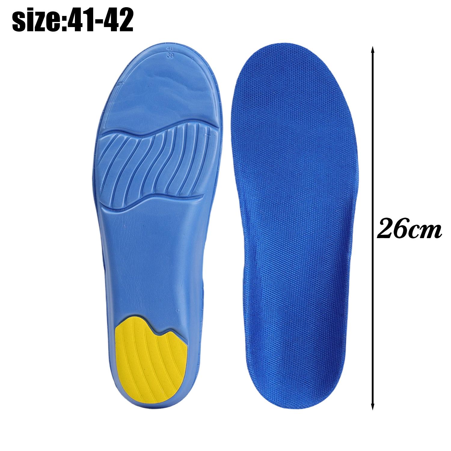 Steunzolen Fasciitis plantaris Relief Orthopedische inzetstukken Schokabsorptie EVA-gel voor hardloopsportschoenen Werk Voetpijn: Bruin / 1