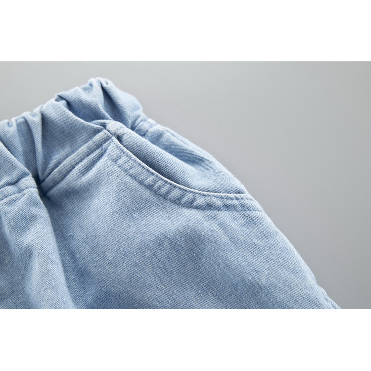 Di estate Dei Capretti Del Bambino Delle Ragazze Shorts Dei Ragazzi Dei Jeans Dei Pantaloni Dei Pantaloni Del Bambino Pantaloni di Scarsità per I Neonati Shorts Ragazze Del Cotone Denim Shorts 1-5Y