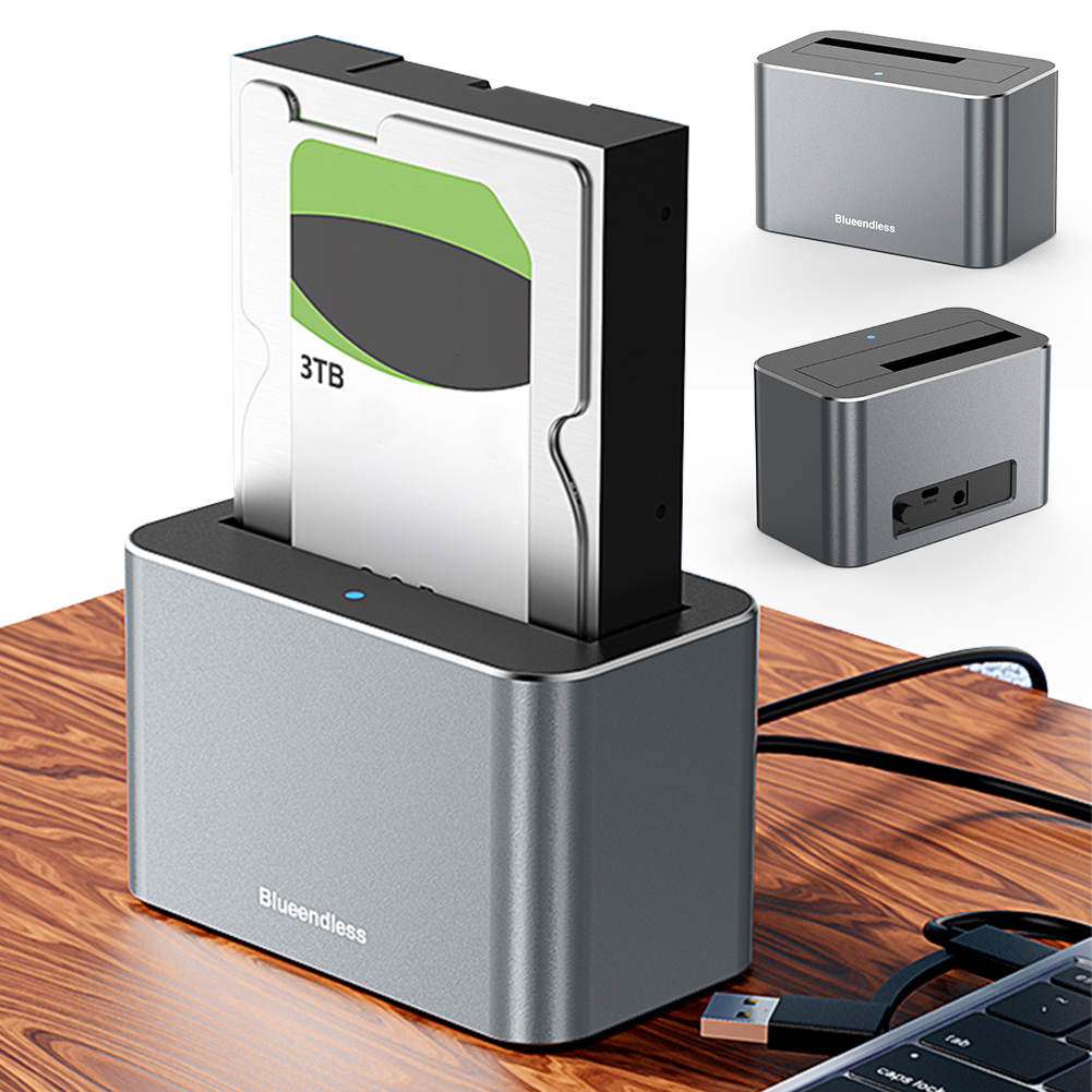 Adapter SAS na USB 3.0 do czytnika 20TB Stacja dokująca do 2,5 i 3,5-calowego dysku twardego SATA/SAS HDD SSD