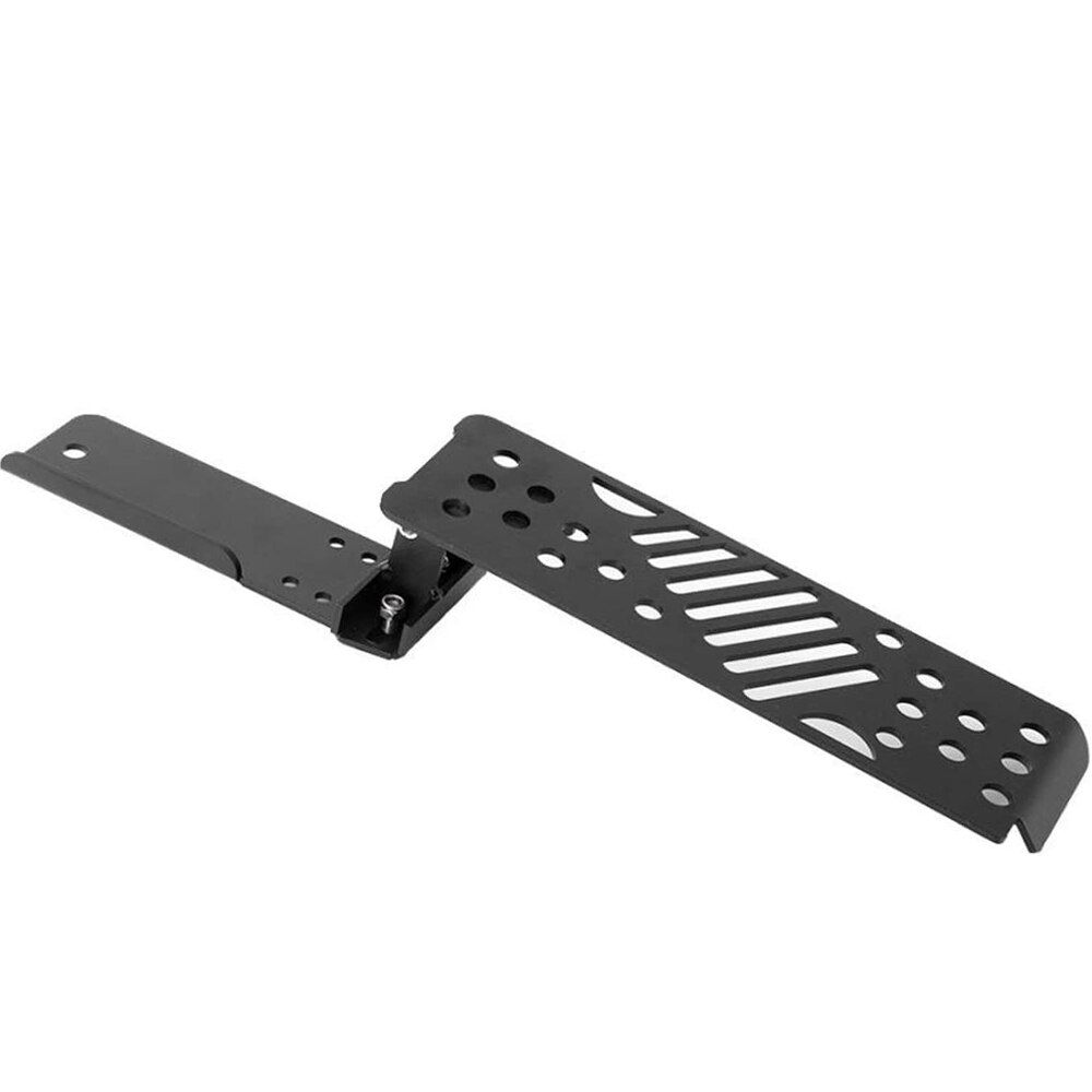 Metal Car Auto Dead Pedal Adjustable Left Side Foot Rest Kick Panel for