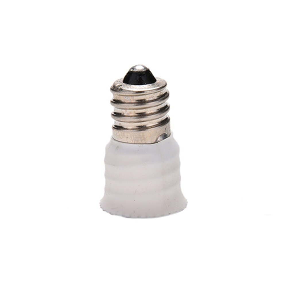 1 st sockeladapter konverterhållare för led-ljus  e12 to e14 sockel adapter glödlampsomvandlare lamphållare konverterare