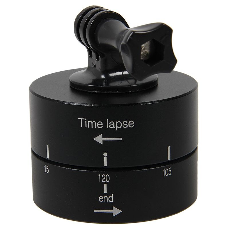 360 Degree Panning Rotating Tripod Time Lapse Stabilizer Adapter for Gopro ILDC: Default Title