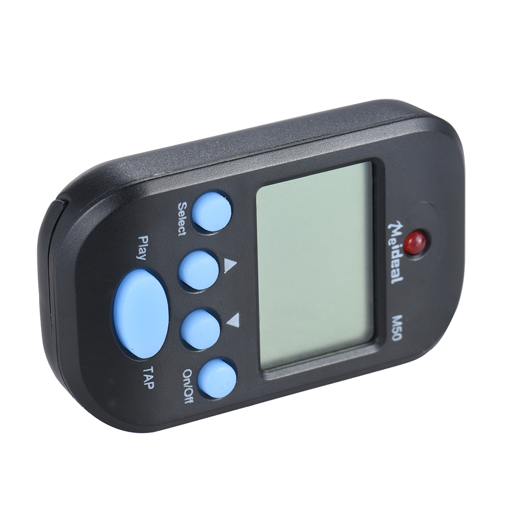 Professionele Clip Op Digitale Beat Tempo Metronoom Lcd-scherm Lichtgewicht &amp; Mini Voor Viool Gitaar Bas Muziekinstrument