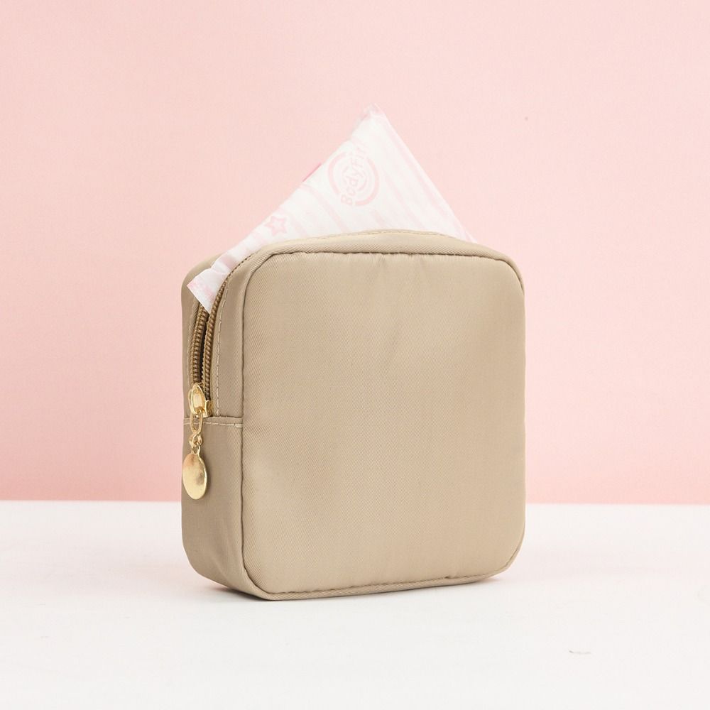 mehrfarbige Damen binden Taschen Heimat Organisation tragbare Pad Beutel Serviette Lagerung Veranstalter: Freier Raum