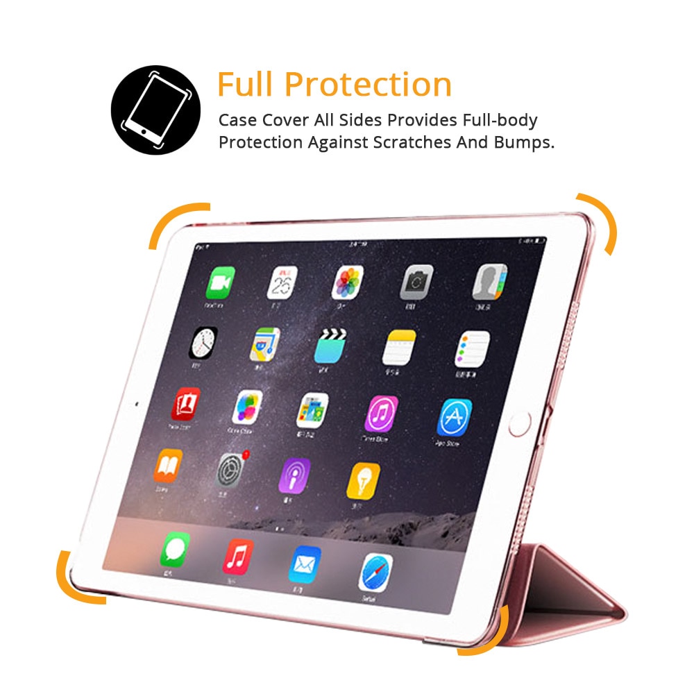 Leder Weichen Fall Für Apple iPad Mini 1 2 3 Stoßfest Widerstand Anti-Staub Abdeckung Fall Für iPad ultra Slim Smart Flip Fall
