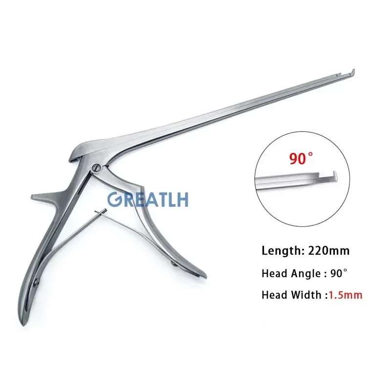 Pince Kerrison Rongeur en acier inoxydable, 220mm, Orth4WD, vétérinaire, 1 pièce
