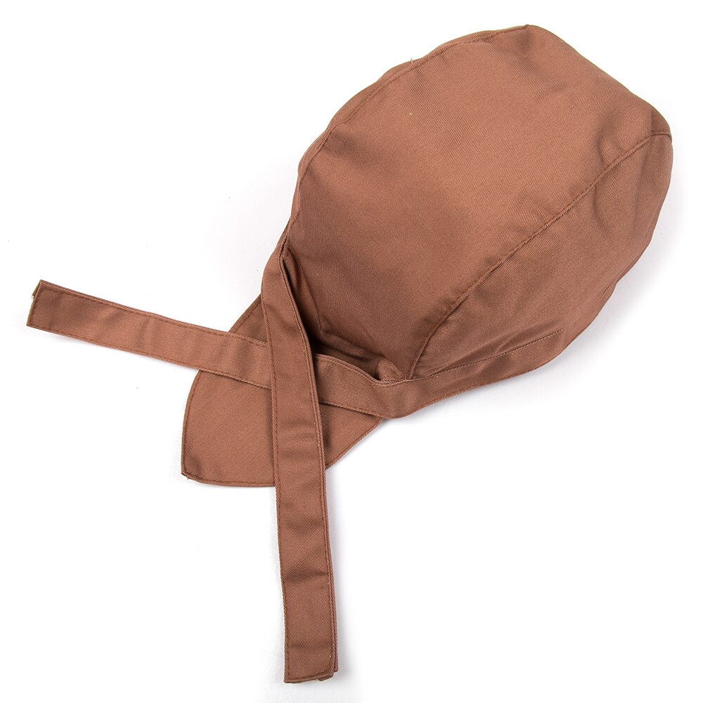 Women&#39;s chef Hat hotel kitchen restaurant cap waiters Ribbon Hats for man and woman adjust funky chief hats: Photo7