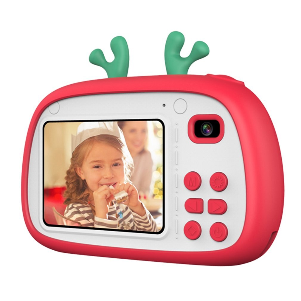 Christmas Limited Edition Children Mini Camera Cute Cartoon Christmas Children Digital Camera For Christmas For Kid