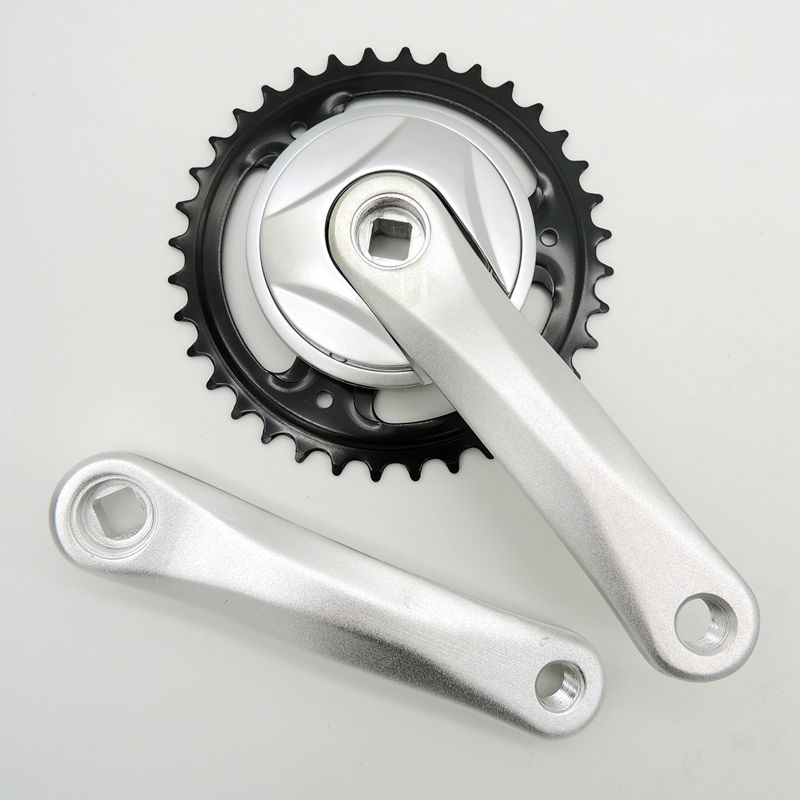 Prowheel 140mm Legierung Aluminium freundlicher Fahrrad Kurbel 36T Elektrische Fahrrad Kurbel Stahl MTB Fahrrad Kurbel