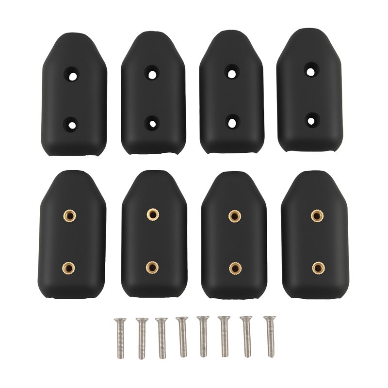 SEWS-4Pcs Rope Clamps, Reusable Rope Clamp 3/8Inch Rope Connector Clamp Suitable For 7-8 Mm Nylon Rope Or Braided Ropes