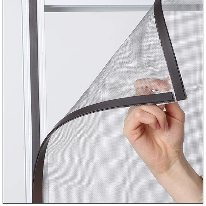 Magnetische Anti-muggen Onzichtbare Venster Scherm Mesh Eenvoudige zelfladende Type Huishoudelijke zelfklevende Magneet Gordijnen