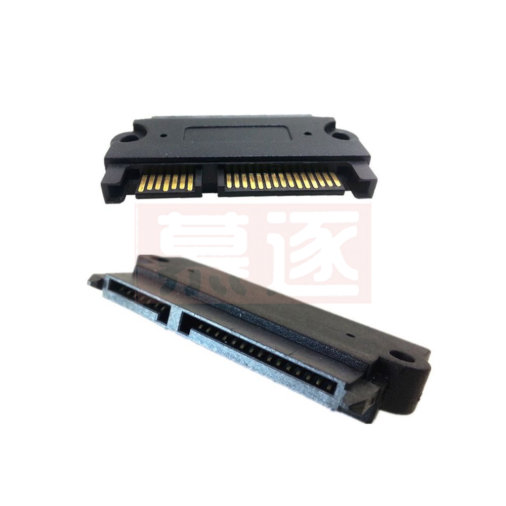 SATA Male to SATA Female Adapter Converter 22Pin Sata With 7pin+15pin FeMale to Male SATA Power Data Cable