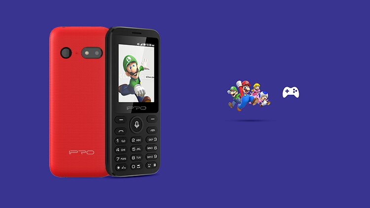 Celular IPRO Clever 2,4 s 3G 850/1900 Merkmal-Telefon 2,4 Zoll Smartphone Tastatur praktisch KaiOS Unterstützung Wifi APP von Google Geschäft