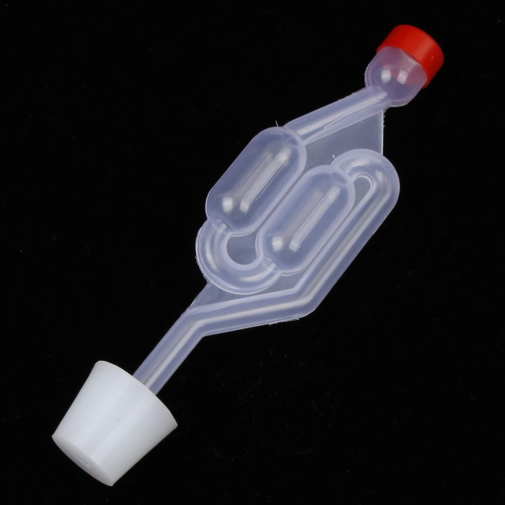 Home bottle stopper Brew Wine Stoppers Silicone Plug With Hole For Airlock Valve Bubbler Grade Silicone Rubber Stopper