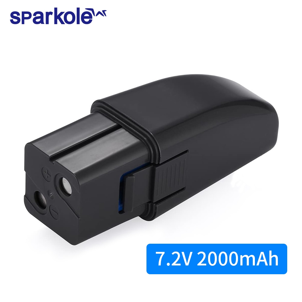 Sparkole 7.2V 2000Mah Nicd Oplaadbare Batterij Voor Ontel Swivel Sweeper G1 & G2 Stofzuiger Vervangende Batterij