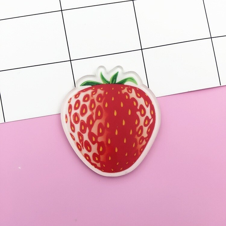 Cartoon Snack Broche Pot Aardbei Watermeloen Cherry Banaan Gestoomde Gevuld Wortel Fruit Broche Kinderen Accessoires