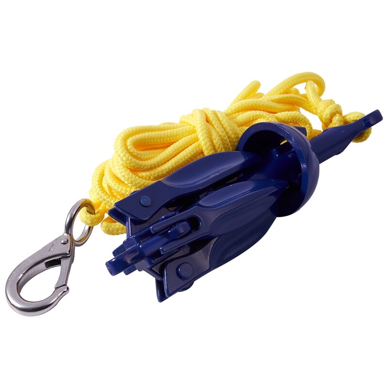 4-tine g bateaux pliant ancre petit bateau ancre Marine corde Kit pour Kayak canoë bateau Marine voilier motomarine pêche Acc