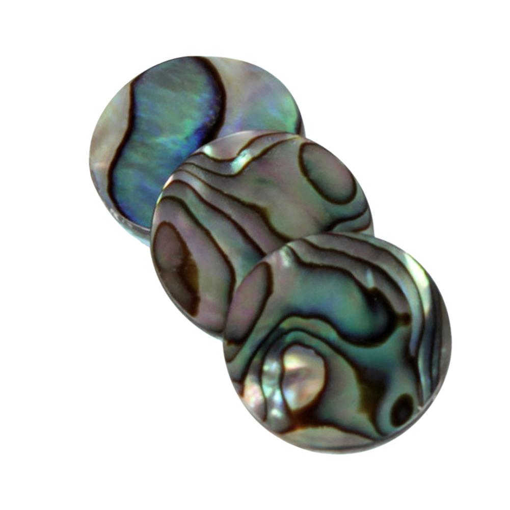 Trompete Ventil Finger Tasten Trompete Einlagen Bunte abalone Hülse Trompete Teile Zubehör
