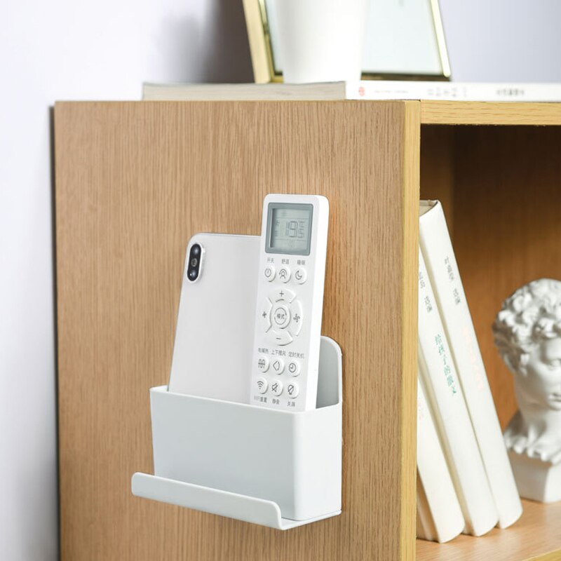 Clear Acryl afstandsbediening houder wall mount media organizer opbergdoos