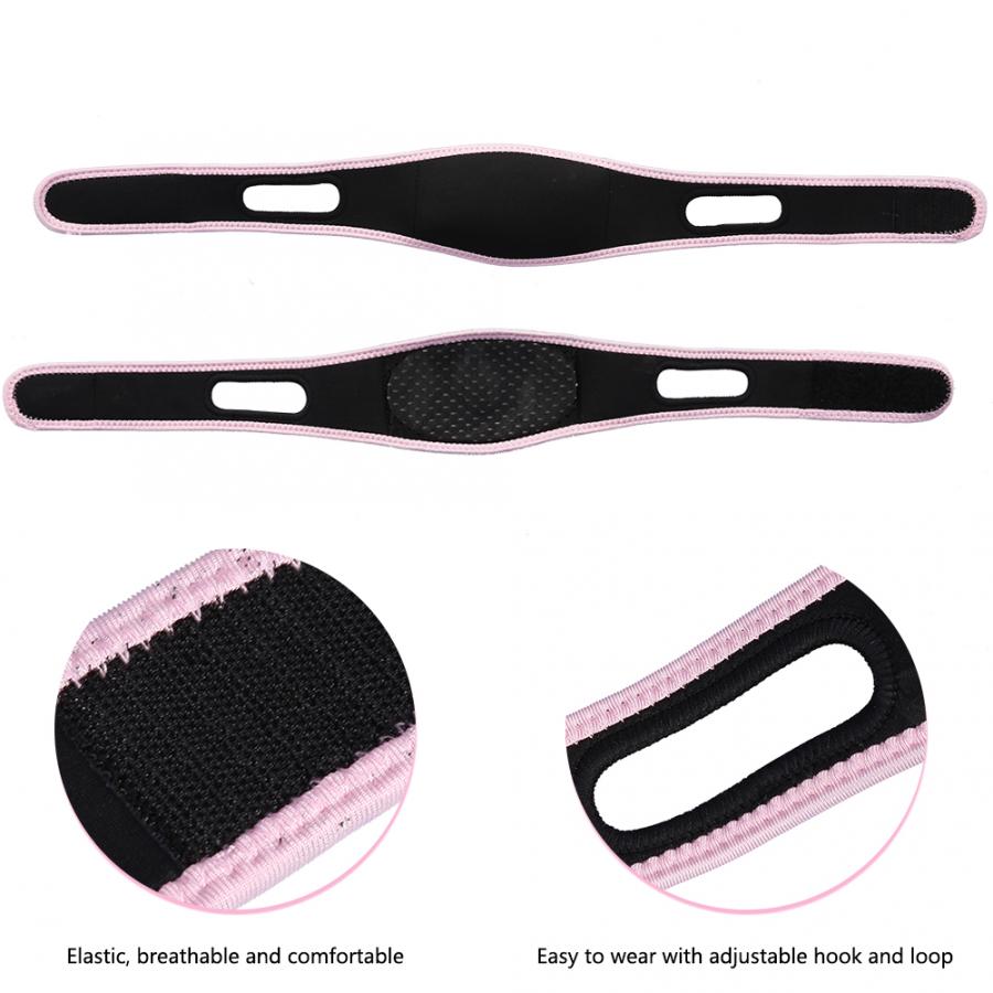 Sova ansiktslyft mask massage shaper ansikts bantning haka hals lyft upp bandage korrigering bälte ansiktsformare bandage ansiktskorrigerare