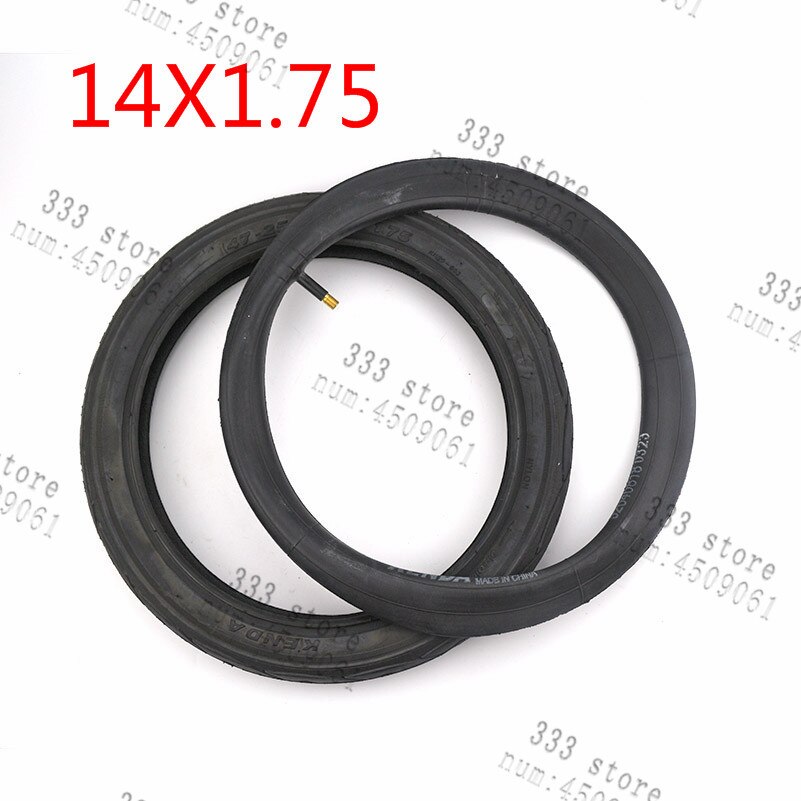 14X1.75 Tires and inner tube fit children bike tyre whole cycling riding Bicycle for 14 inch Kid's Ultralight Folding Bike