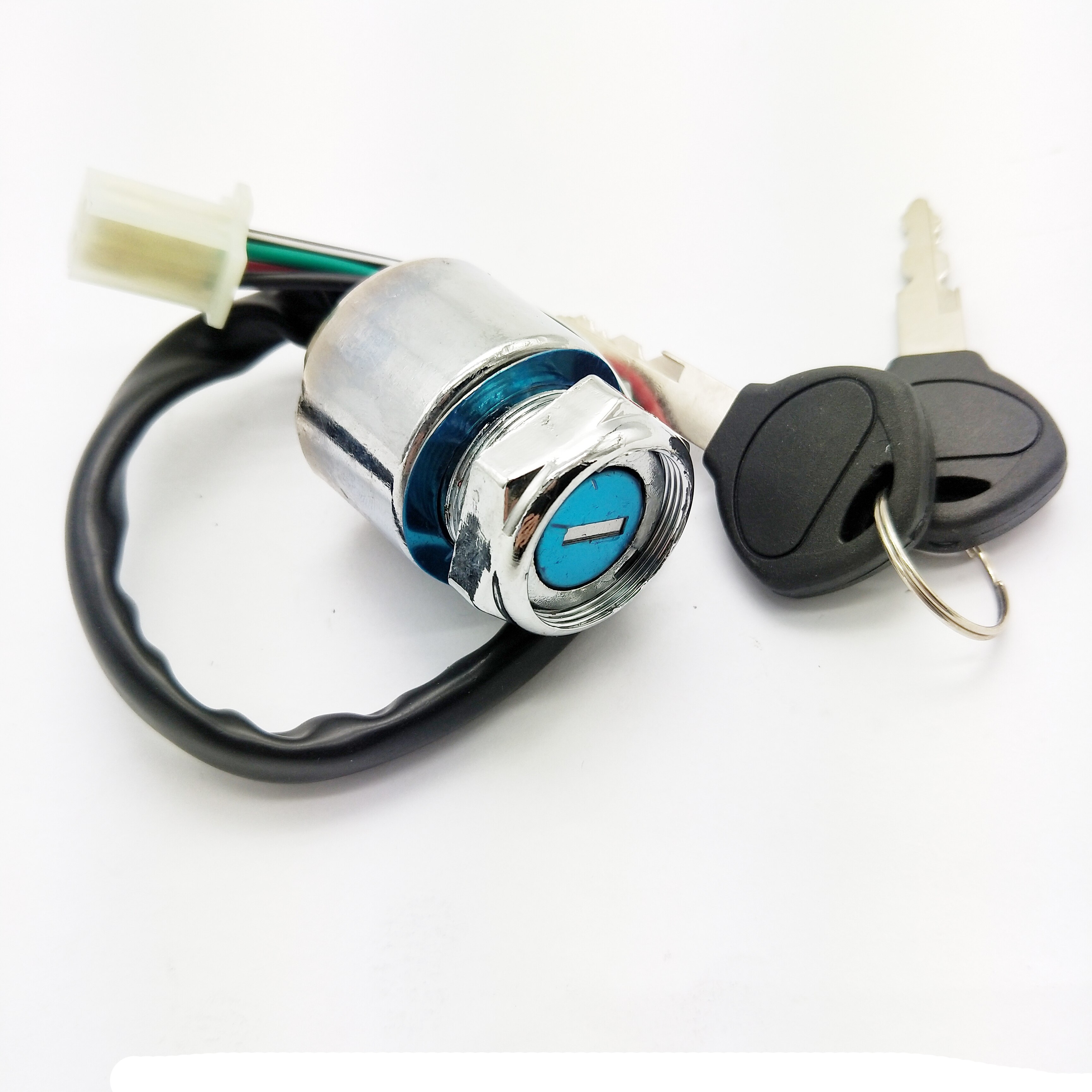 Nuovo 4 Fili ATV Quad di Accensione Interruttore A Chiave 110CC125CC 250CC sporco bicicletta Parti Del Motociclo