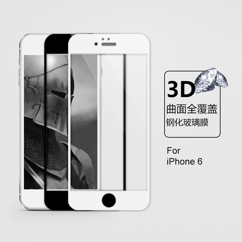 Solliciteer Iphone Gehard Membraan Volledige Dekking Van 3 D Zachte Rand Van Gehard Glas Membraan IPhone6sPlus Beschermende Film