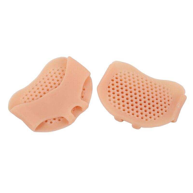 Unisex Neue Einlegesohlen Medizinische Honeycomb Silikon Gel Anti-slip Atmungsaktive Vorfuß Halbe Elle Einlegesohlen Schmerzen Relief Zehen Pads Insolesr