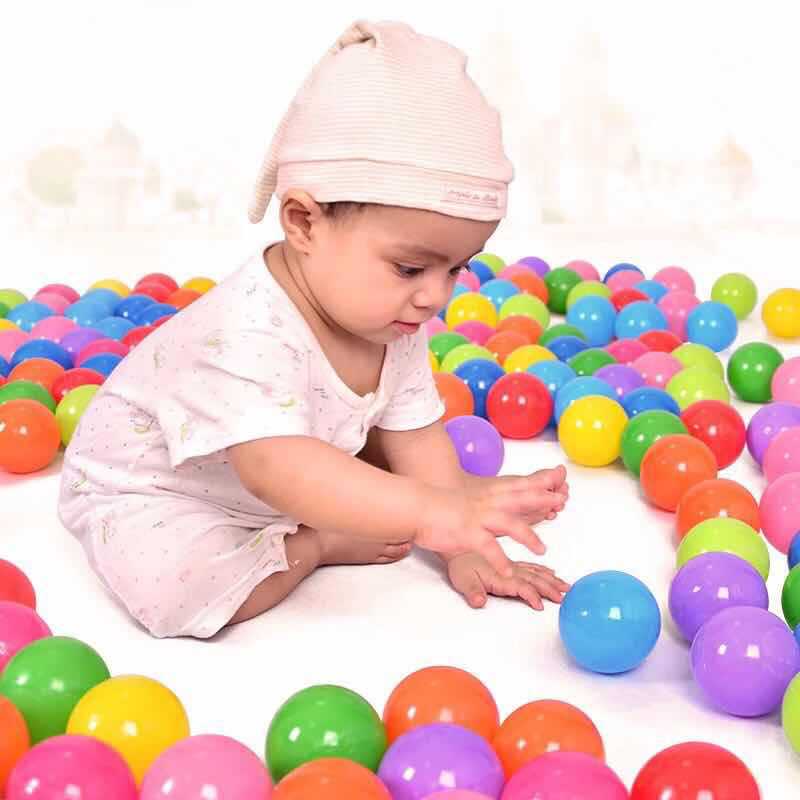 ! 25/50/100/200Pcs Baby Toy Ocean Ball Safe Non-toxic Tasteless Colorful Ball Toys Promote Your Baby's Understanding of Color