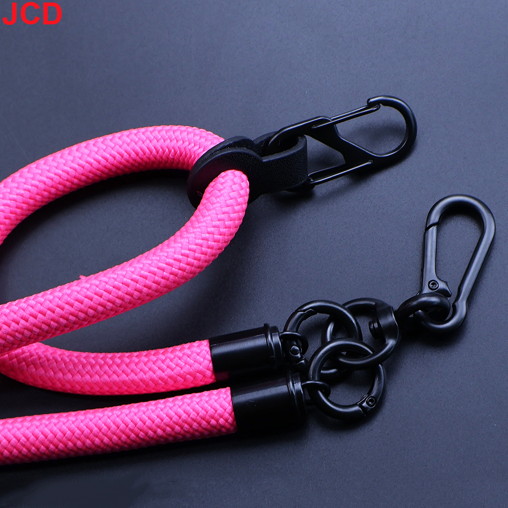 Phone Lanyard Adjustable 1cm Diameter Outdoor Universal Case Crossbody Shoulder Card Neck Cord Clip Hang Anti-lost Wrist Strap