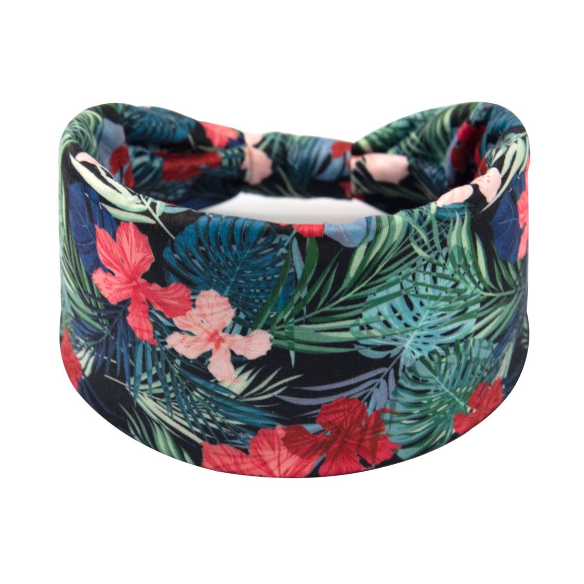 Boho headbands para mulheres largo atado antiderrapante africano bandana elástica yoga turbante lenços de cabelo treino impresso acessórios para o cabelo: Dourado
