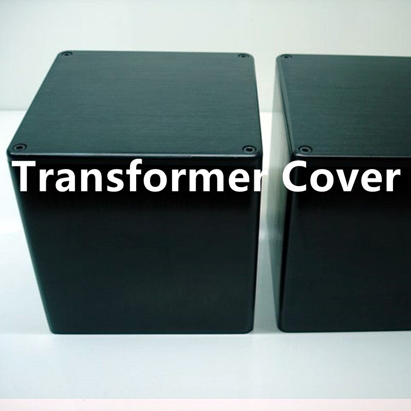 High-End 134*134 * Hoogte 141Mm Transformer Cover Transformator Schild Shell Transformator Shield Cover Ultra-fijn Geborsteld Aluminium