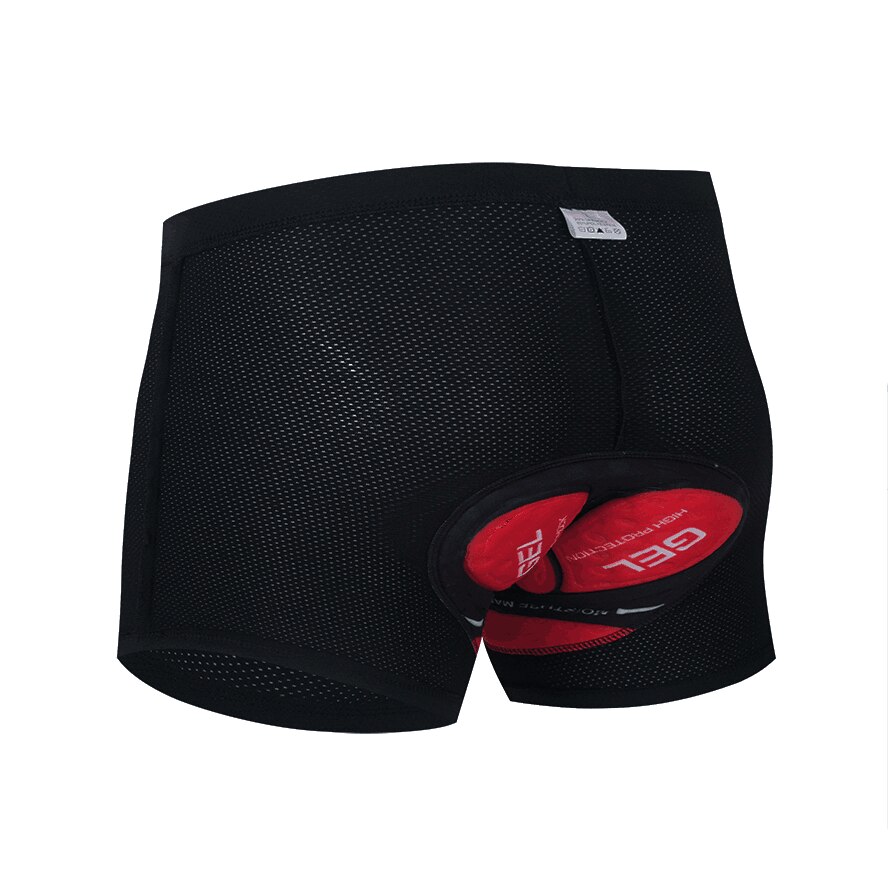 Upgrade Cycling Shorts Mesh Cycling Underwear 20D Gel Pad Shockproof Cycling Underpant MTB Shorts Black Bike Underwear: Style-2 / L