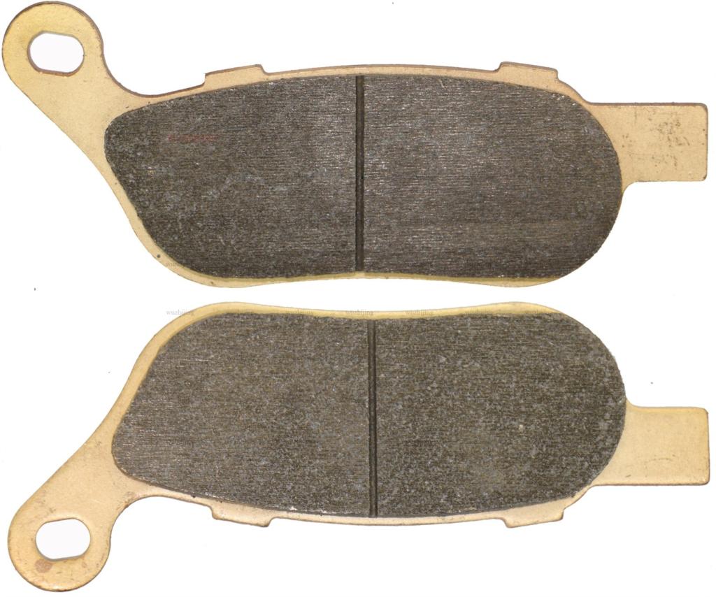 for HARLEY FXSB 1690 Breakout - Brake Pads set Front Rear 13 14: SINTERED REAR