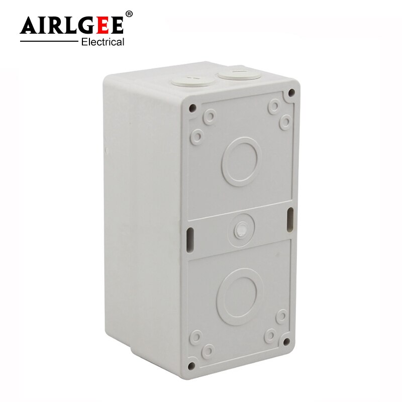 IP66 56CB4N 4-way mini waterproof plastic solar DC waterproof distribution box / junction box for miniature circuit breaker