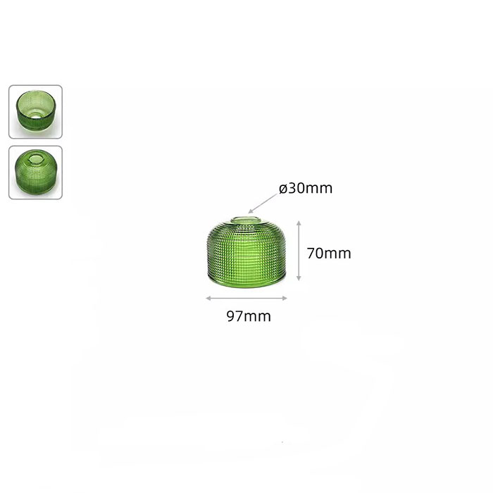Clear Frost 30mm opening E14 Glass Lamp Shades Replacement,Green Amber 3cm Hole Glass Lampshade Cover for E12 Candle Wall Lights: plum