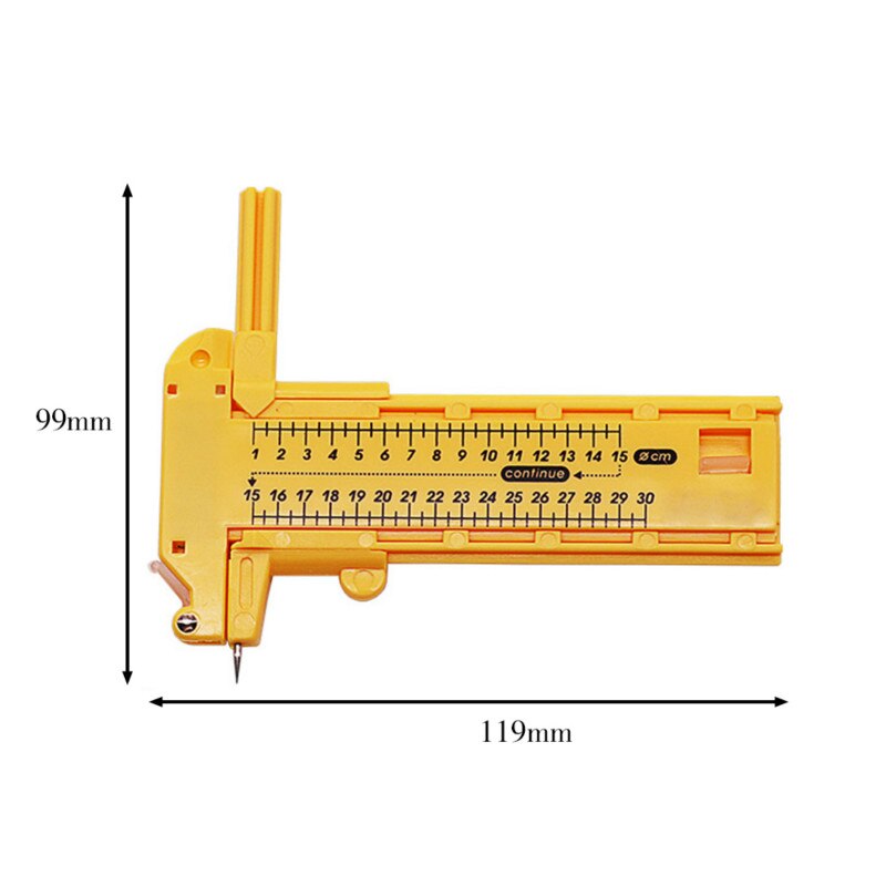 1-30cm Adjustable Compasses Circle Cutter,Sewing Round Cutting Knife Patchwork Scrapbooking Cards Cutters Paper-Cutting Tool.