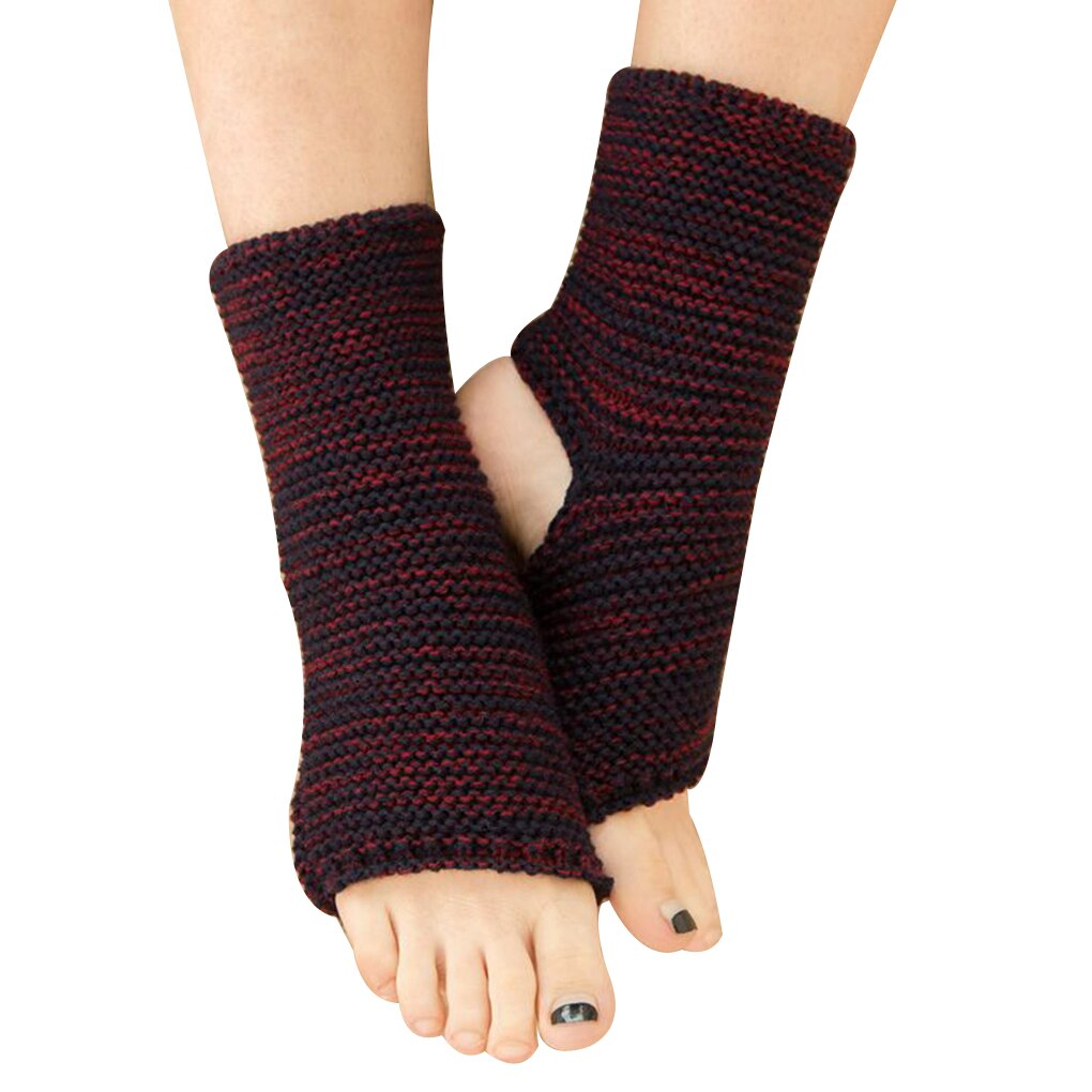 1 Pair Girls Ballet Latin Dance Leggings Women Winter Knitted Leg Warmers Children Kids Dance Ballet: NO.4