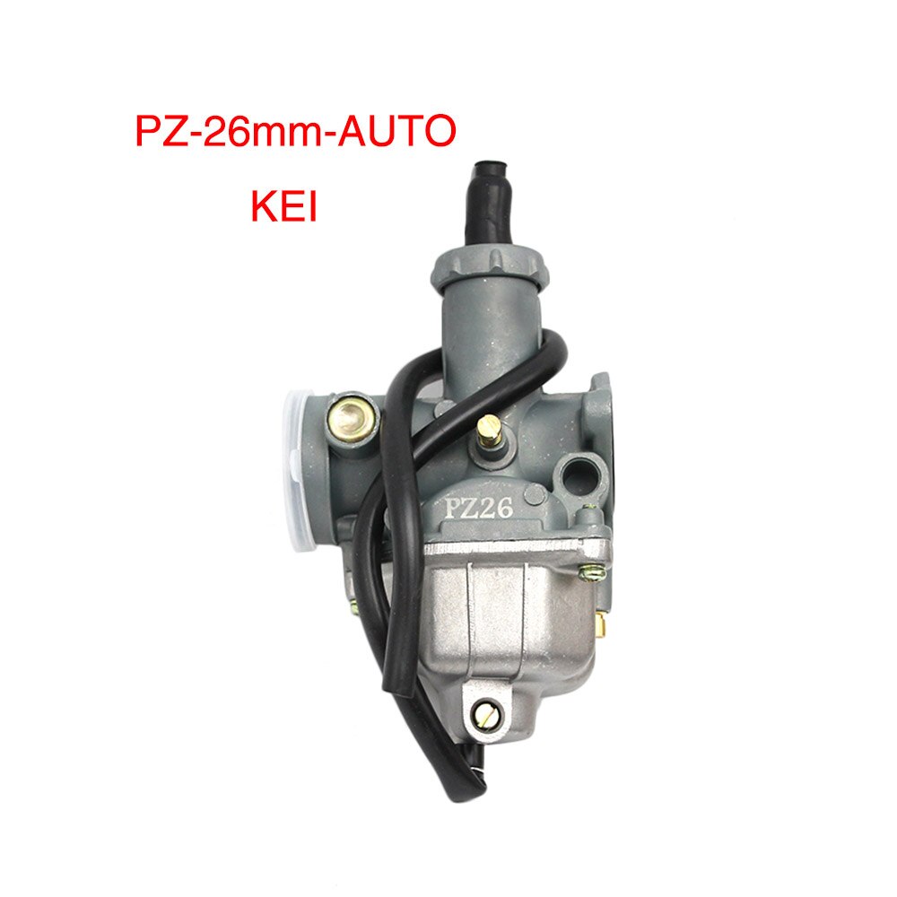 ZSDTRP – carburateur Keihin 26mm, carburateur CG125CC CG140 CG150CC, Auto/câble, starter, avec Kit de réparation: PZ26mm auto
