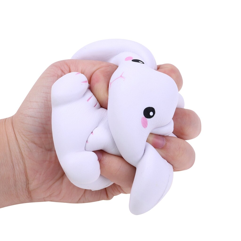 Adorable Rabbit Slow Rising Cream Scented Stress Relief Toys Rising Abreact Soft Sticky Stress Relief Funny Educational Toys