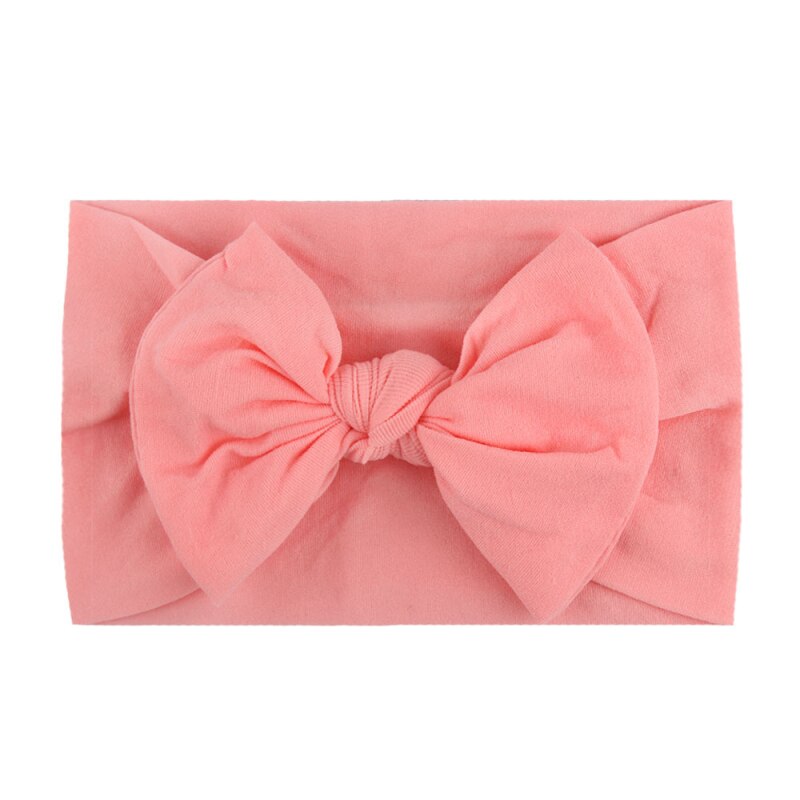 Baby Junge Mädchen Einfarbig Bowknot Stirnband Headwear Nahtlose Super Weiche Hairband Nette Haar Zubehör freundlicher Zubehör: 16