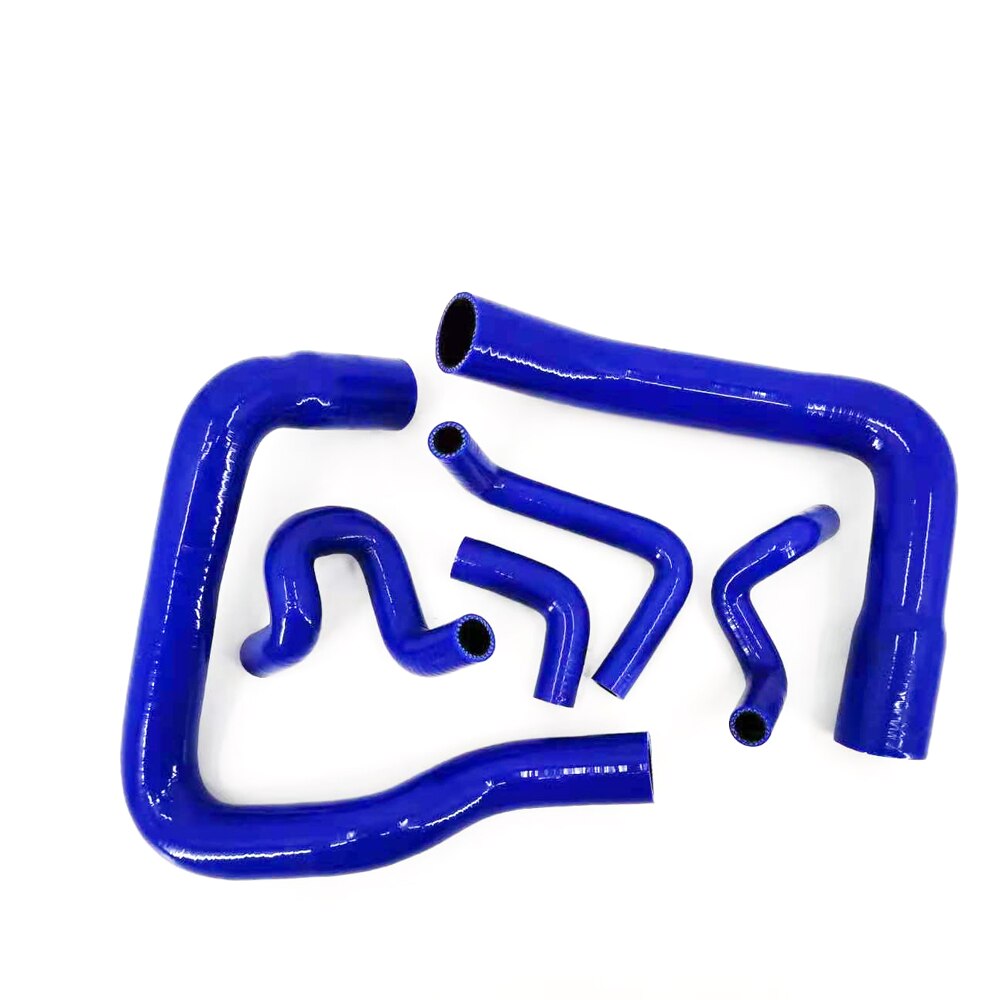 Silicone Radiator Coolant Hose Kit For Ford Mustang GT LX Cobra 5.0 1986-1993 Blue 88 89 91