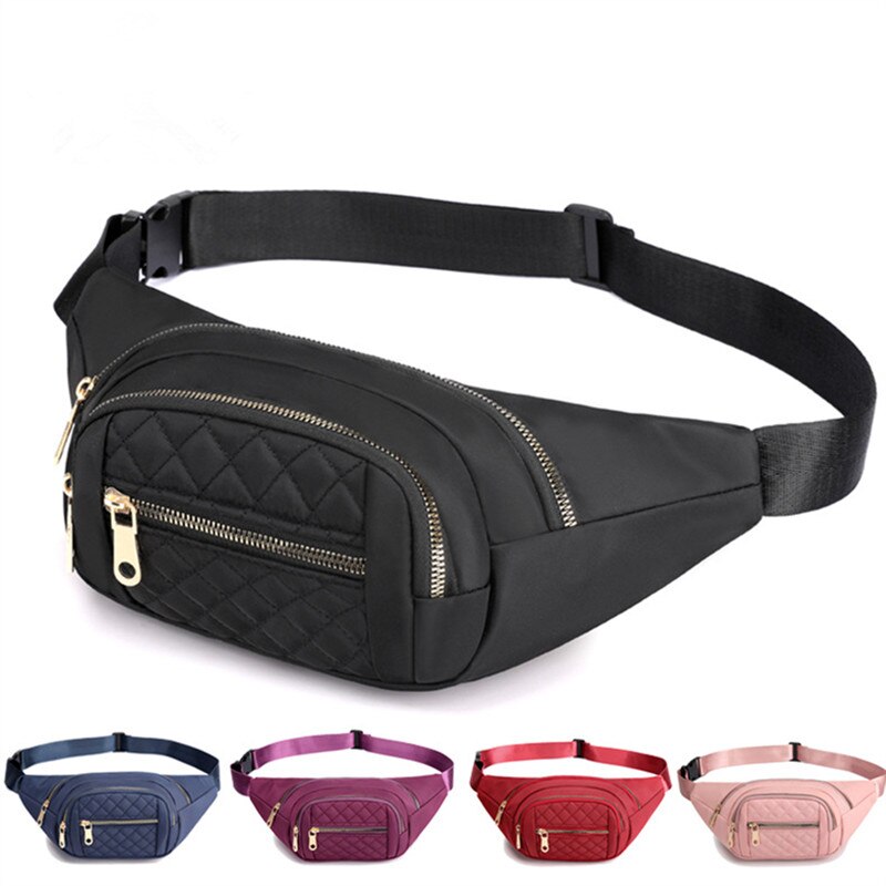 Crossbody Tas voor Mannen en Vrouwen - Oxford Doek Telefoontas, Klein Formaat voor Mobiele Telefoons, Tissues, Sleutels (Donkerblauw